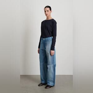 Madewell Bsides Reworked Trousers Sz 27 $600